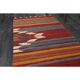 1970s Turkish Oushak Handmade Wool Cotton Orange Kilim Runner 72x252