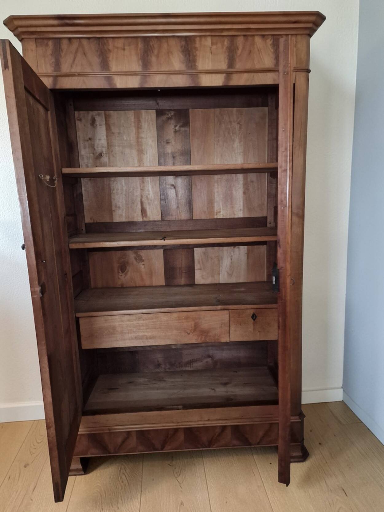Cherry wood wardrobe