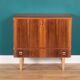 Retro Rosewood MidCentury Drinks Cabinet Bar Low Cabinet Sideboard