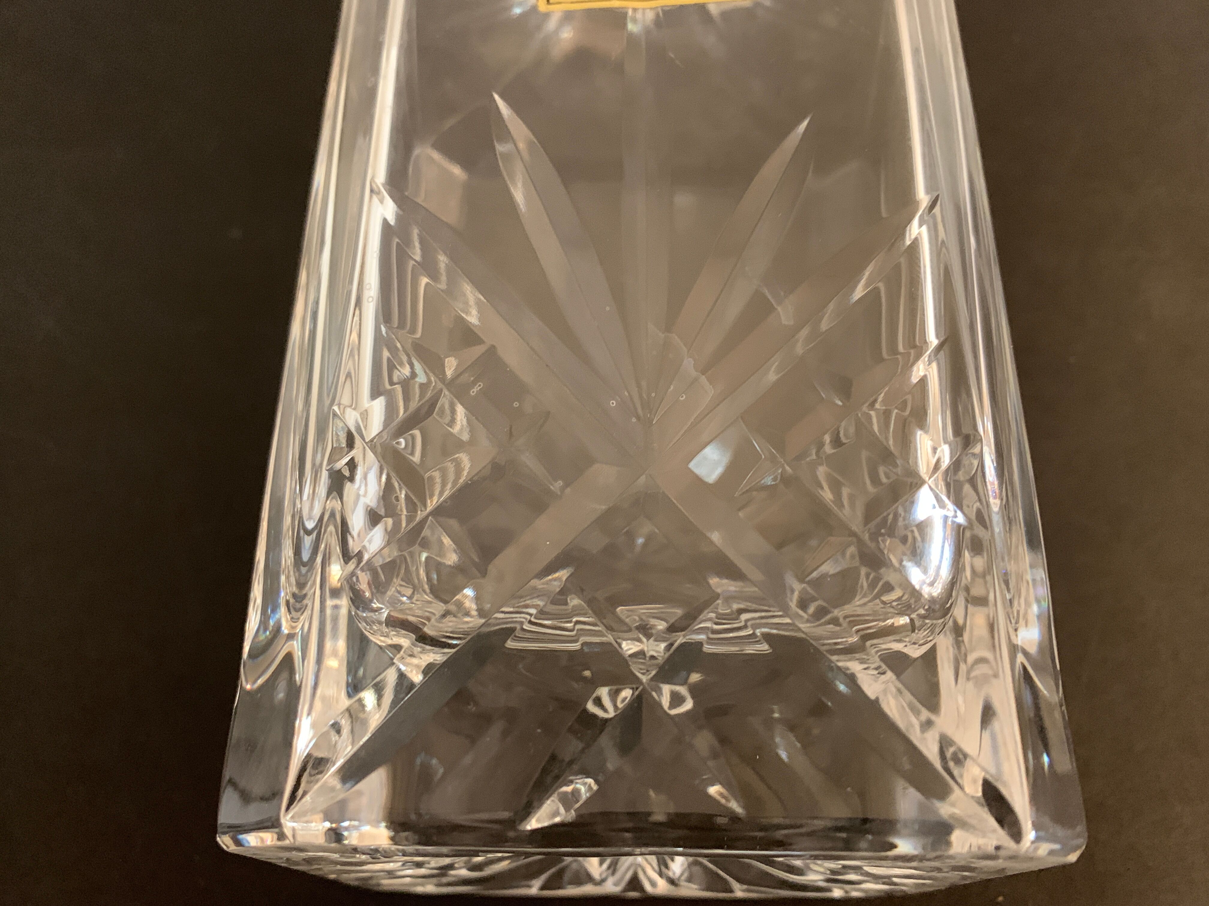 Paris crystal whisky decanter