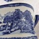 Large 20th century English glazed and enamelled earthenware planter