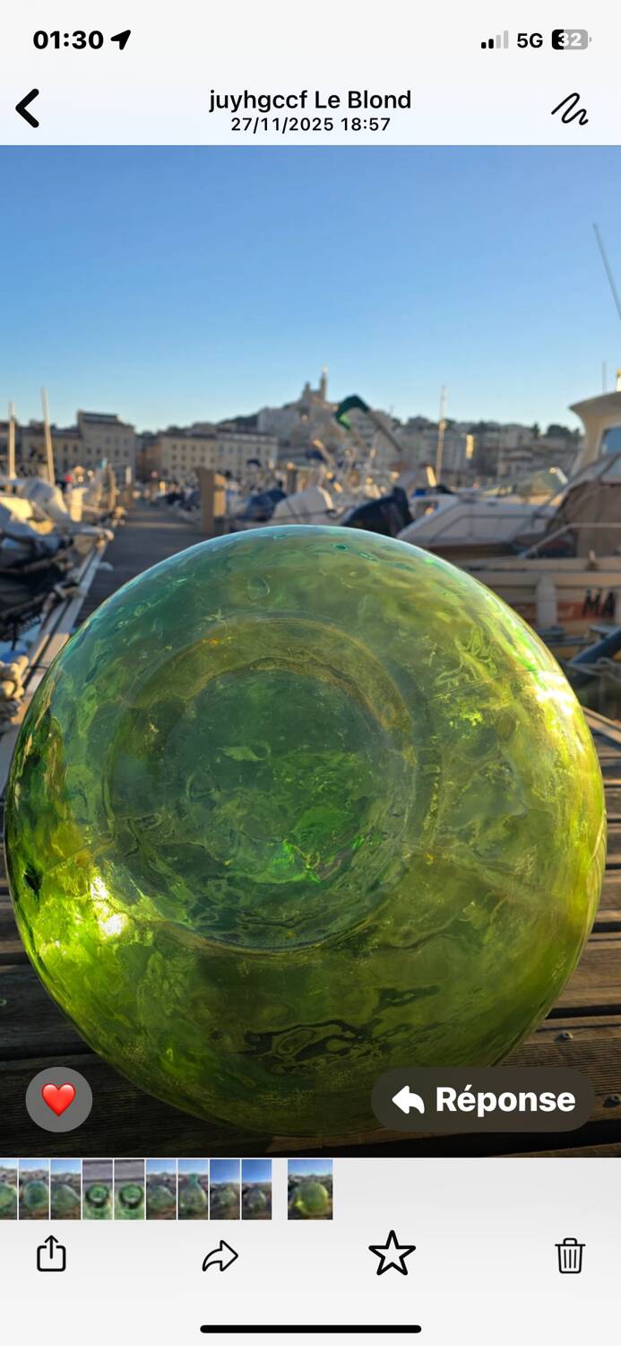 Dame Jeanne XL ancienne verte