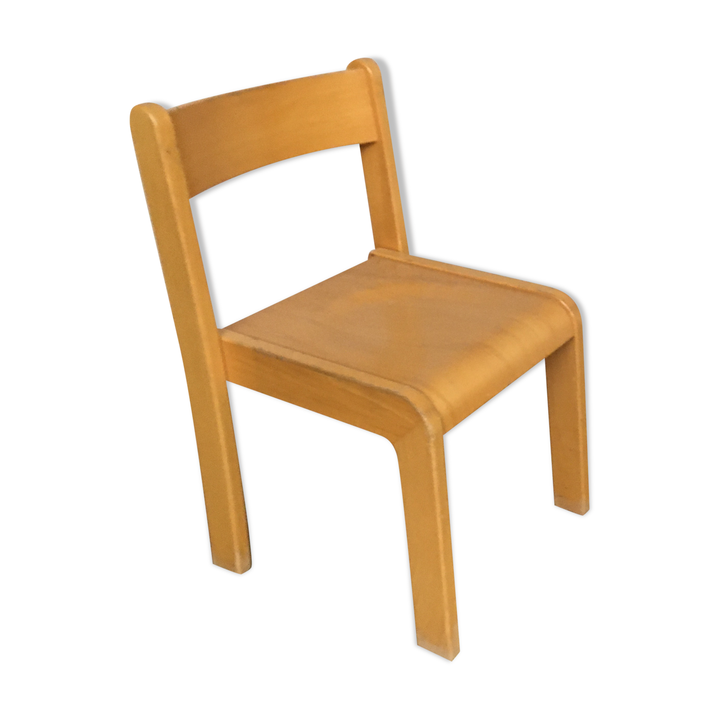 Vintage children's chair retro 60s wooden furniture antic image 0 vintage retro children's chair year