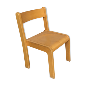 chaise enfant vintage - bois