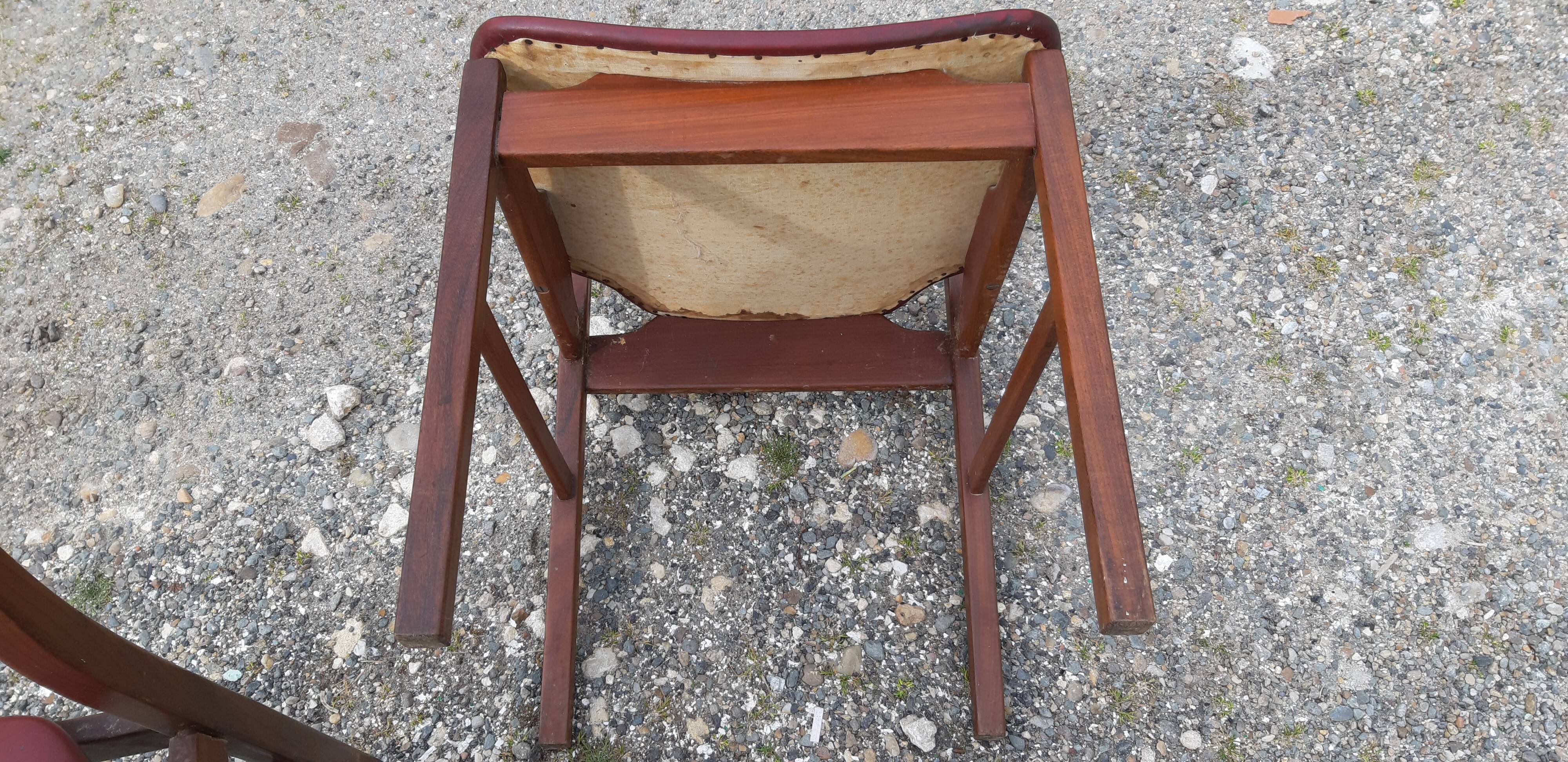 Paire de chaises de style scandinave