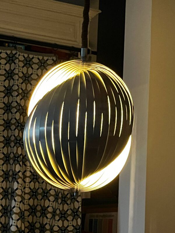 Suspension du Designer Henri Mathieu année 60