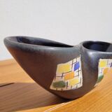 50s 'infinity' ceramic vase