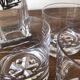 Whisky decanter and its 3 glasses