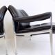 Lot de 2 fauteuils en cuir Röder Söhne by Miller Borgsen