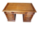 Napoleon III desk in walnut from the late 19th century.
