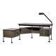Spazio series director's desk with lamp by Studio BBPR for Olivetti, circa 1960