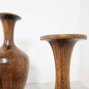 Vintage wooden vases by Maurice Bonami, set of 3, 1970s