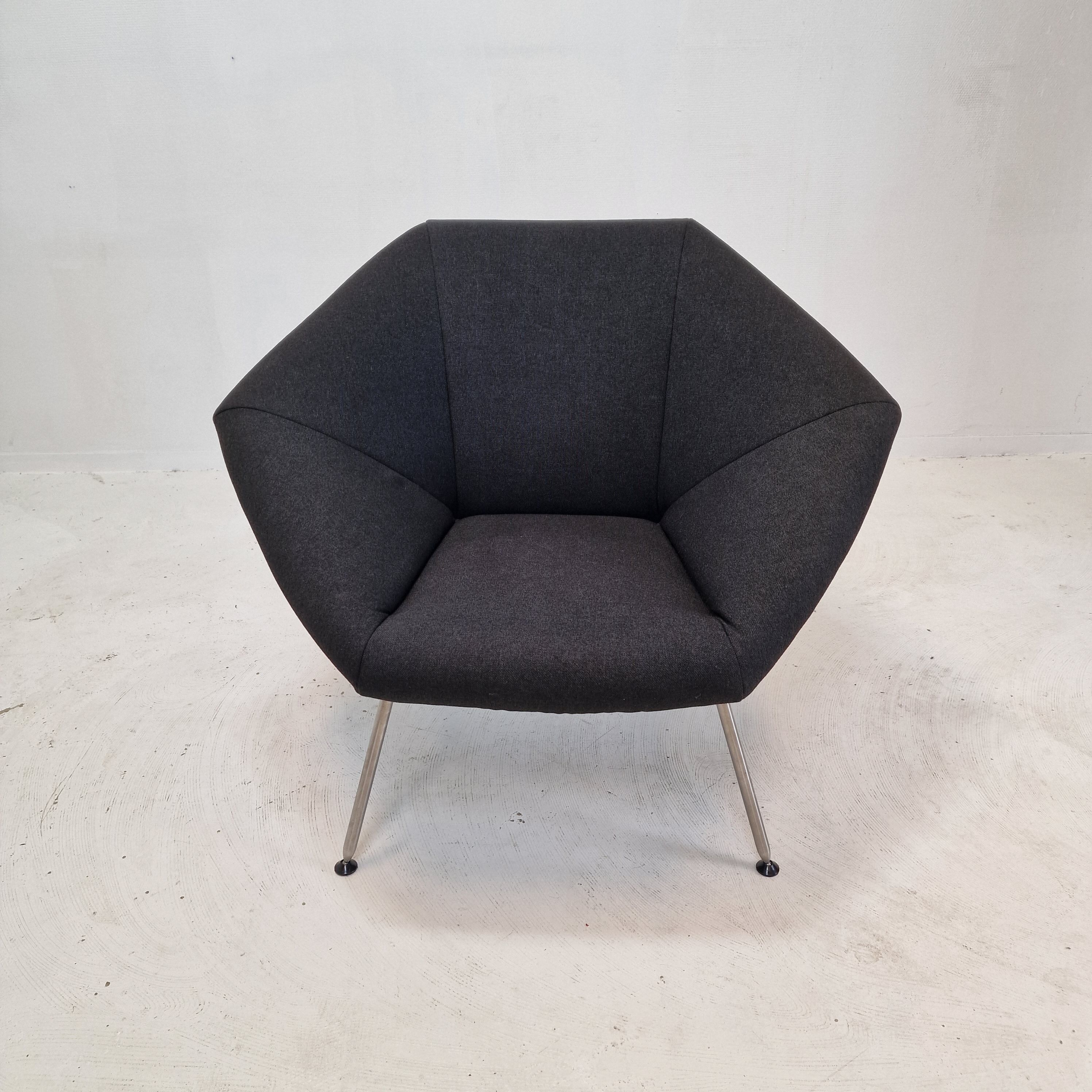 Dutch lounge or side chair by Kaleidos, 1980's