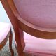 Lot de 4 chaises médaillon de style Louis Philippe