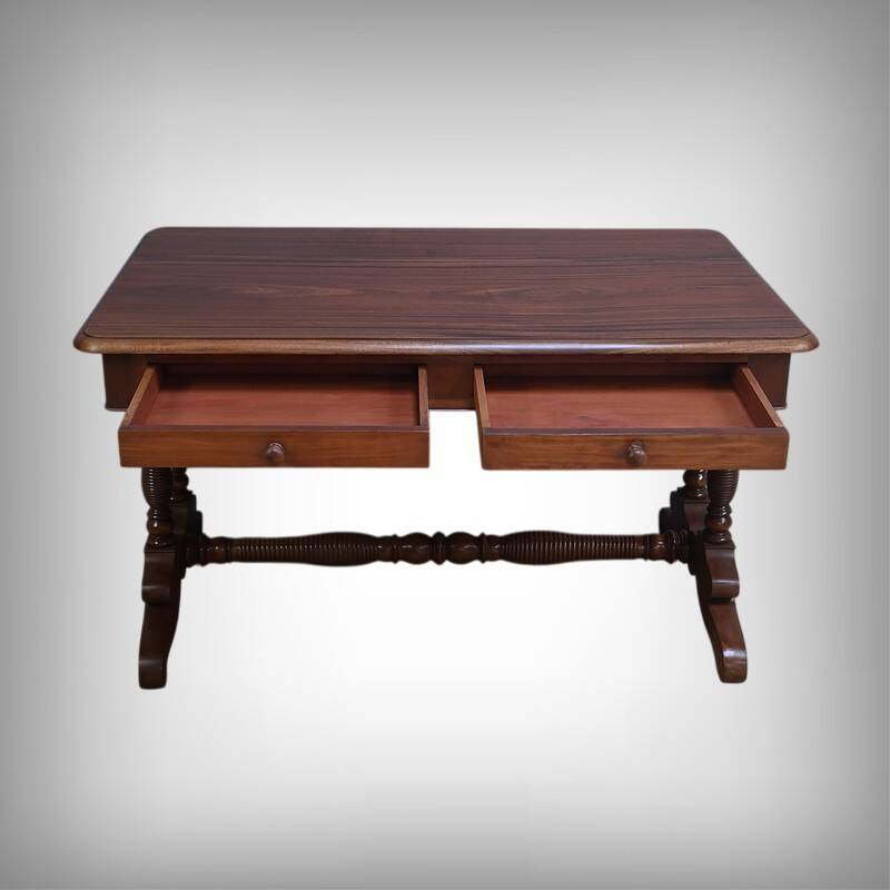 Mahogany Desk Table, Louis-Philippe period – 1st half of the 19th century