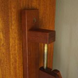 Teak wall lamp Scissor, Danish design, 1970s, manufacture: Lyfa