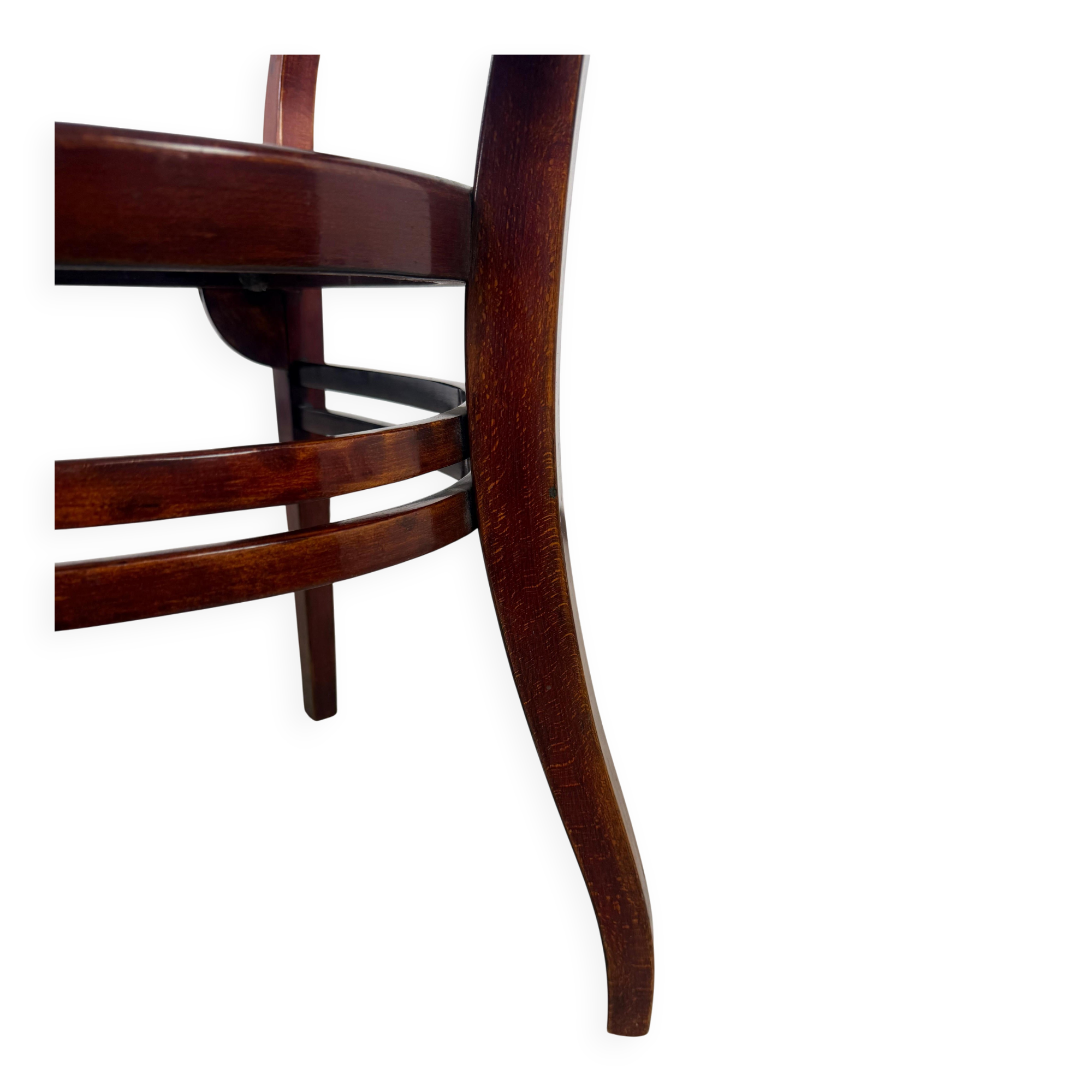 Extremely rare armchairs no. 6521 by Otto Wagner for Thonet