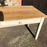 Patinated coffee table