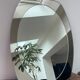 Smoked mirror 60s/70s 69x49cm