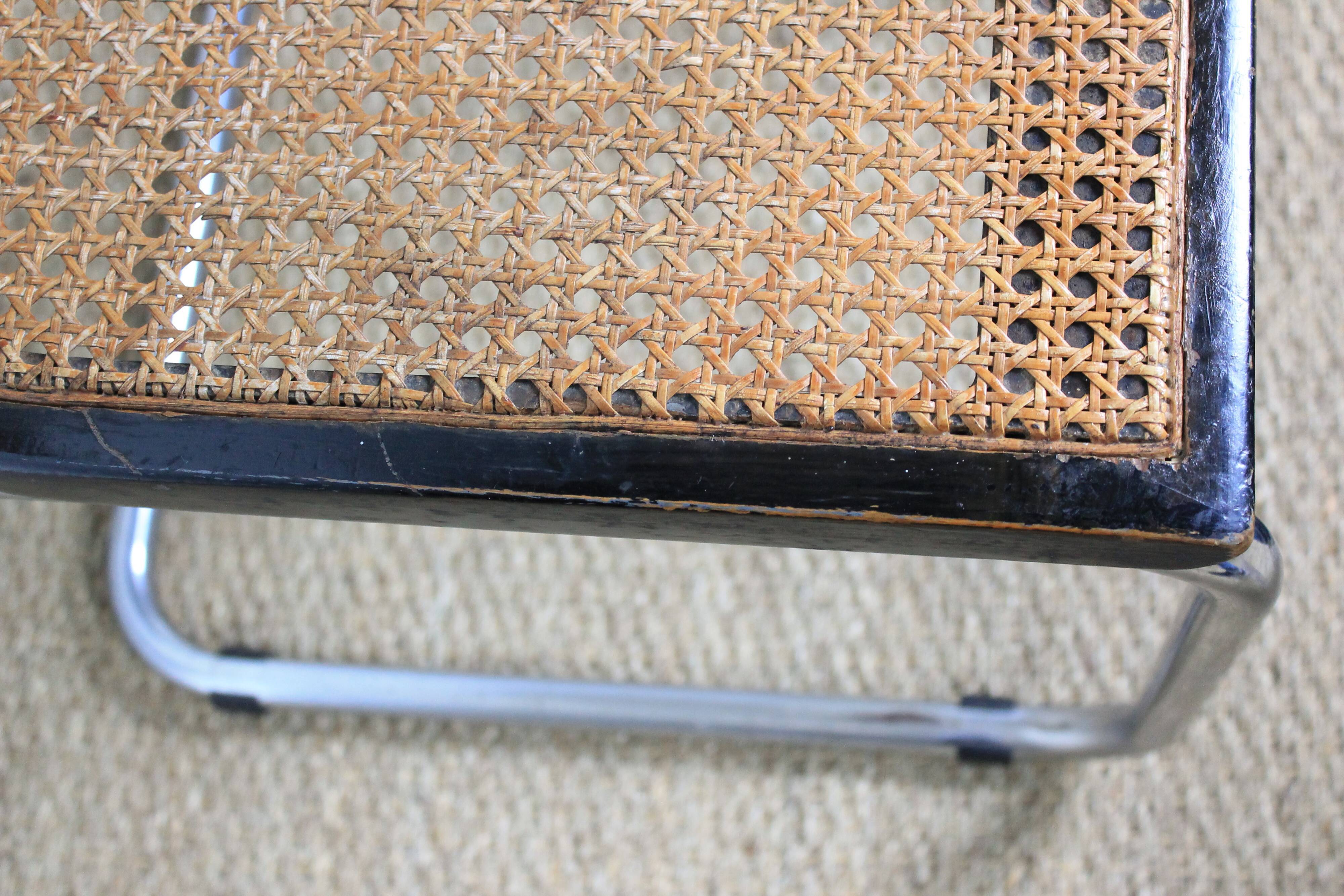 Marcel Breuer Cesca B32 chair, 80s