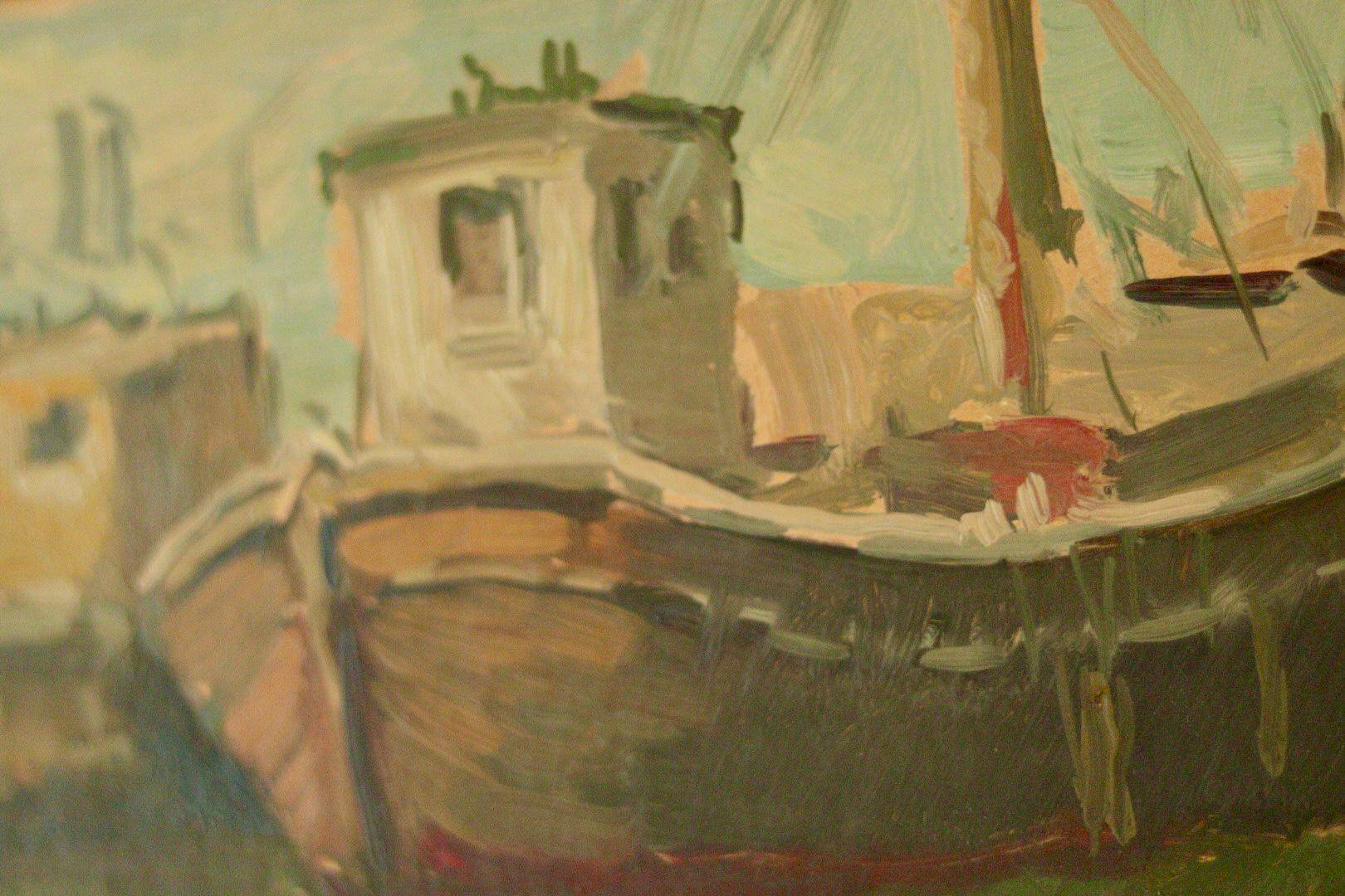 "Boats at Rest" Axel Hamborn