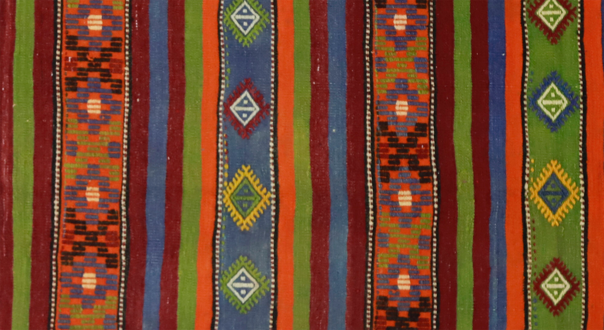 Anatolian handmade kilim rug 273 cm x 168 cm