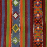 Anatolian handmade kilim rug 273 cm x 168 cm