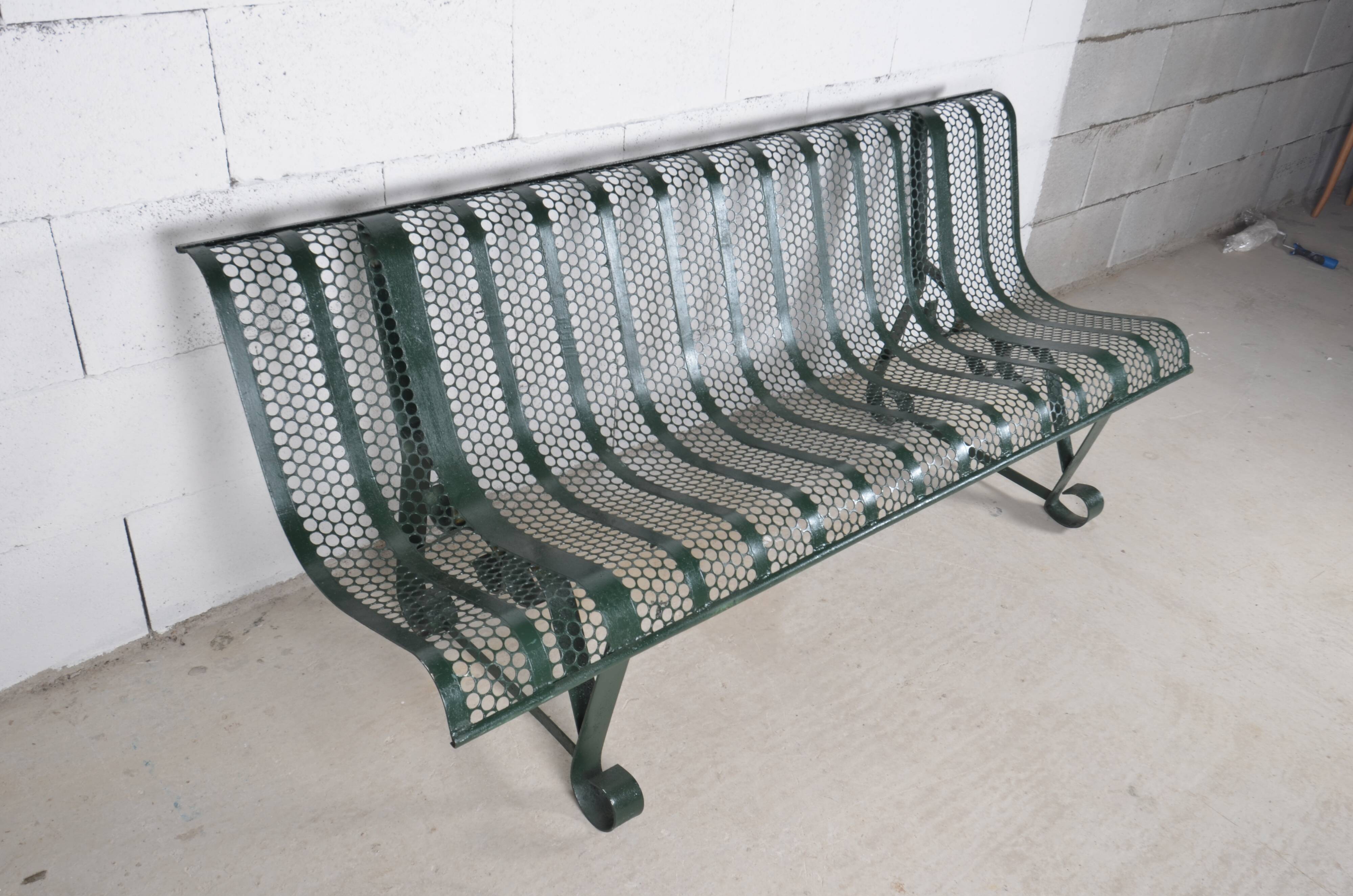 René Malaval Garden Bench