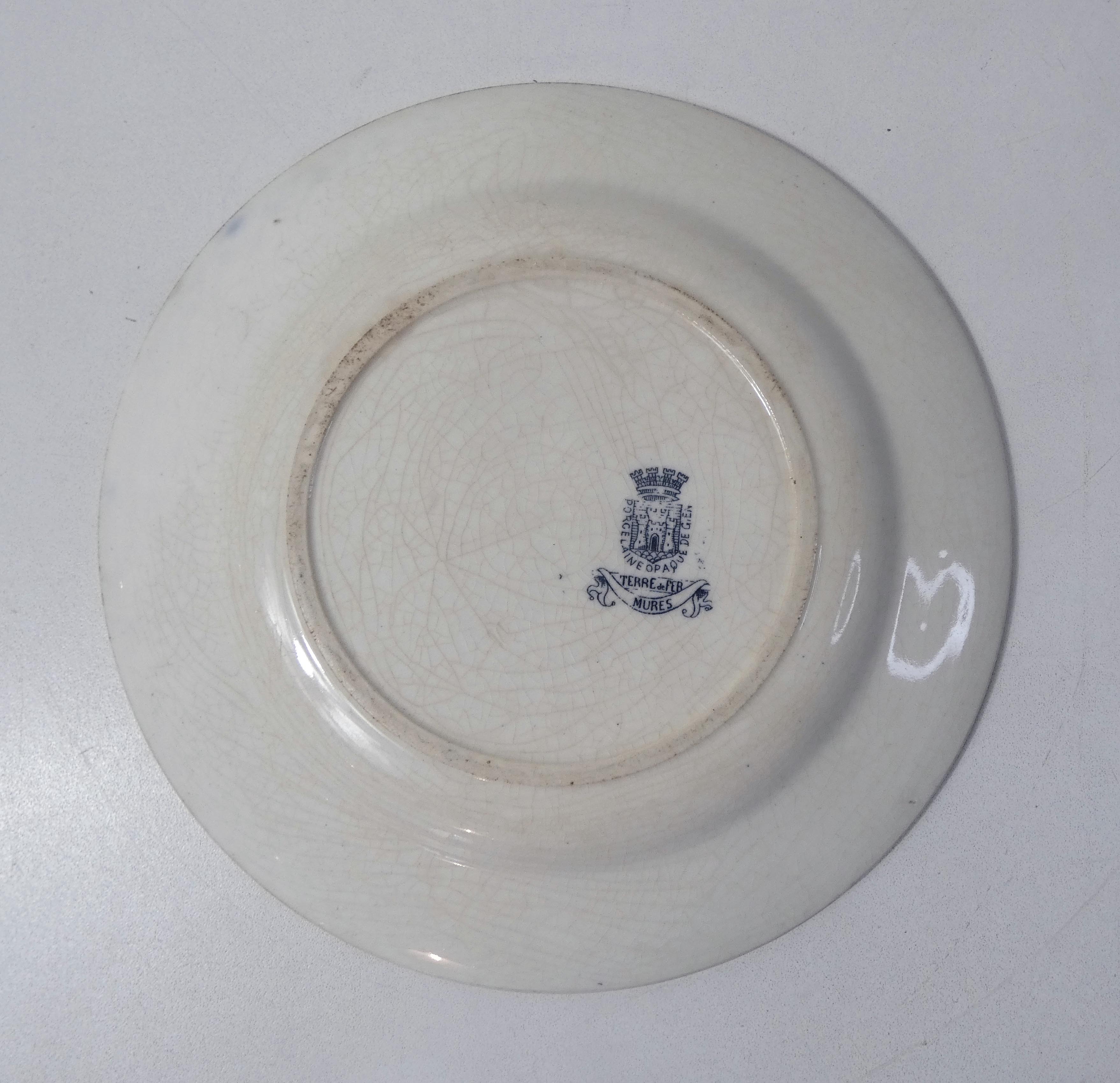 Flat plate earth of iron mures