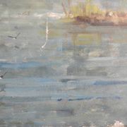 Tableau 19th century oil painting on canvas