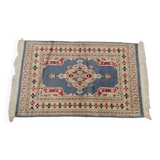 Handmade wool and silk Persian rug