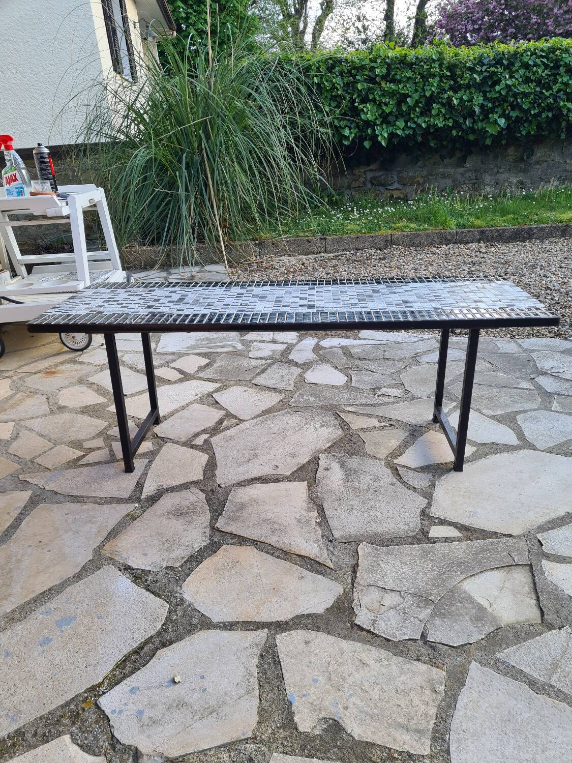 Vintage ceramic coffee table