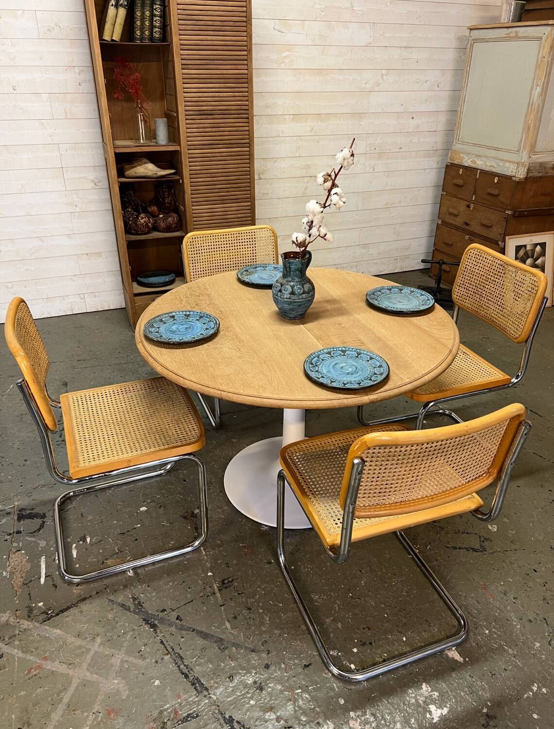 Table jlr réglable en hauteur extensible 70’s