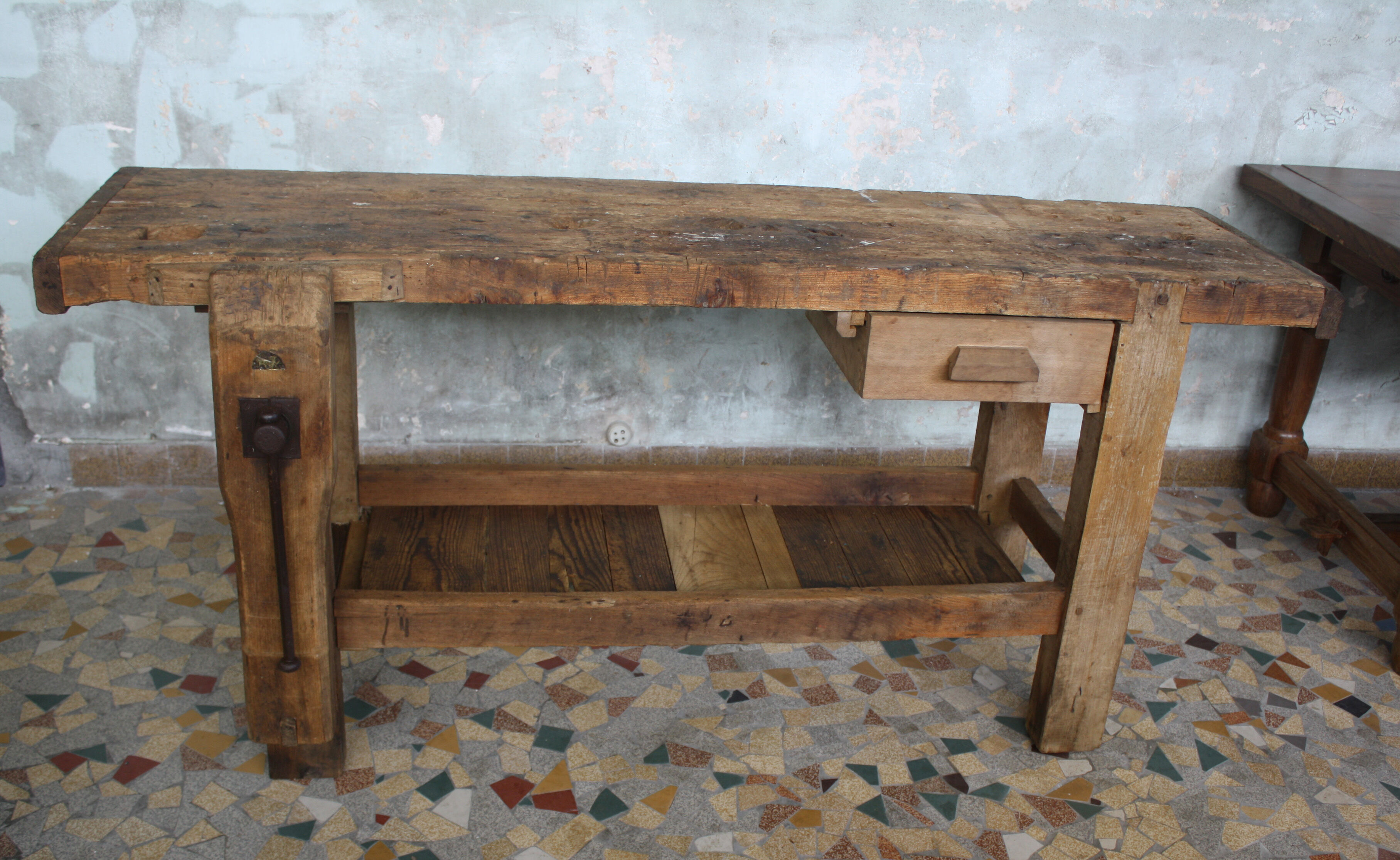 Established rough wood carpenter