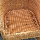 Fauteuil rotin adulte