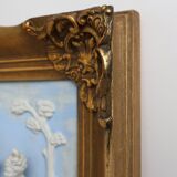 Porcelain Wall Art in Baroque style by Alt Meissen, Germany 1950s