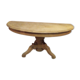 Half-moon console