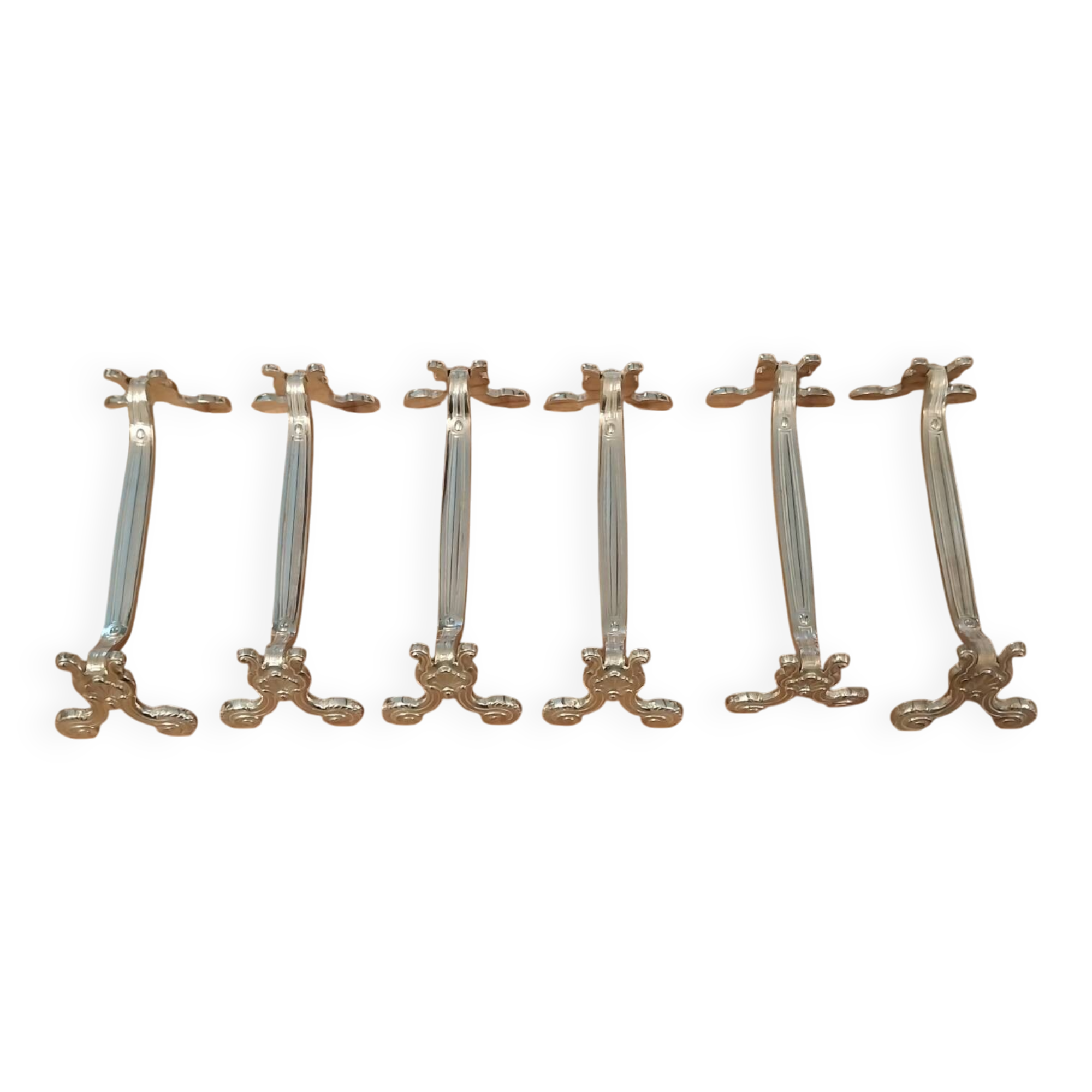 Christofle silver metal knife holders