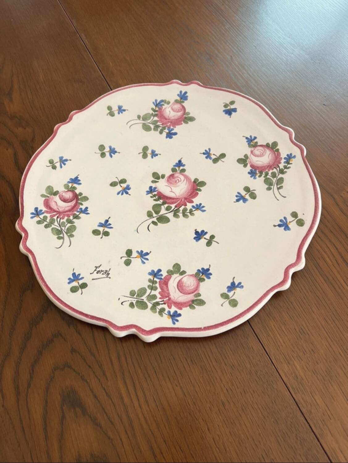 Forah earthenware presentation dish