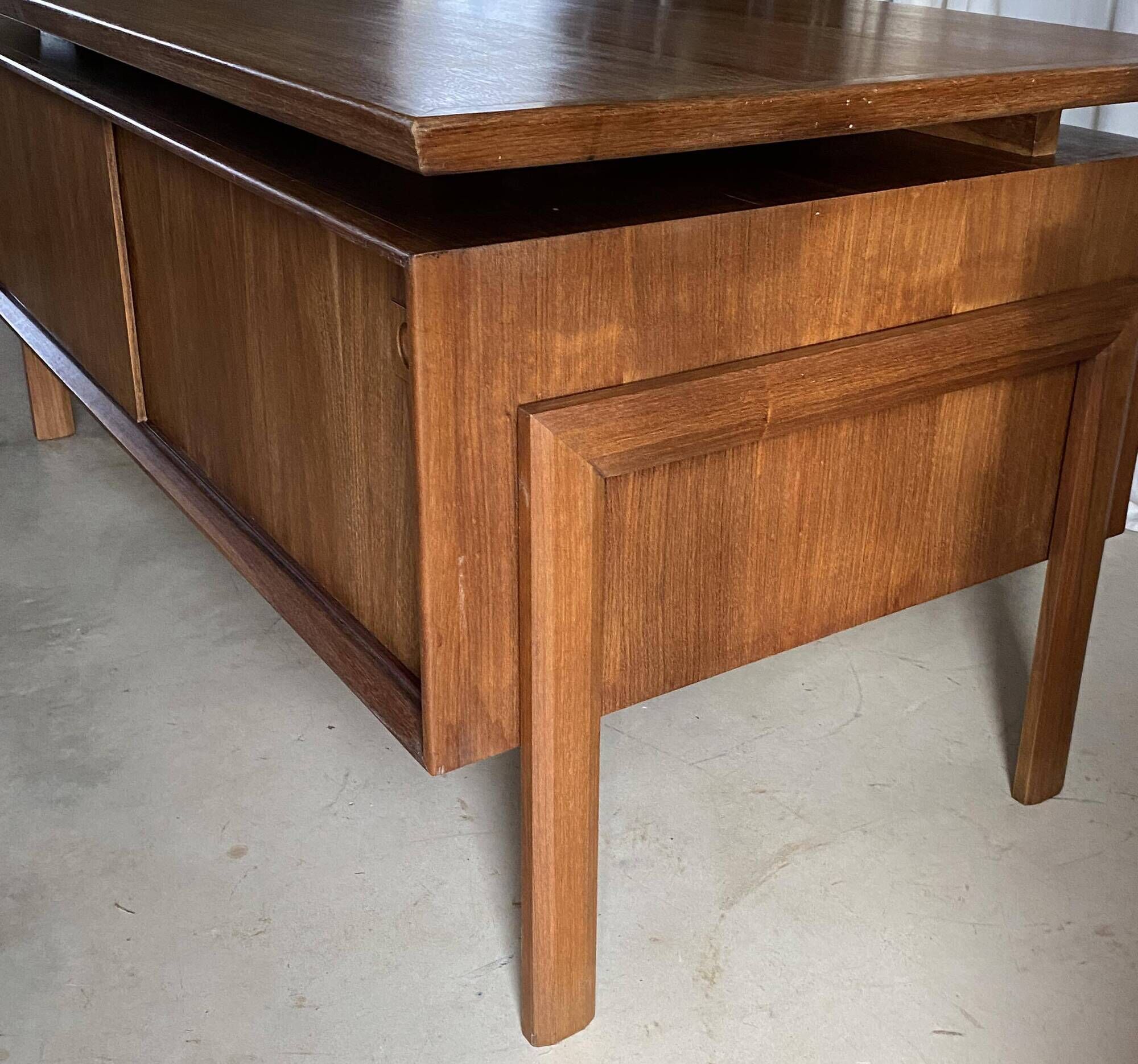 Vintage teak desk
