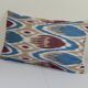 Vintage ikat cushion cover 30x51 cm