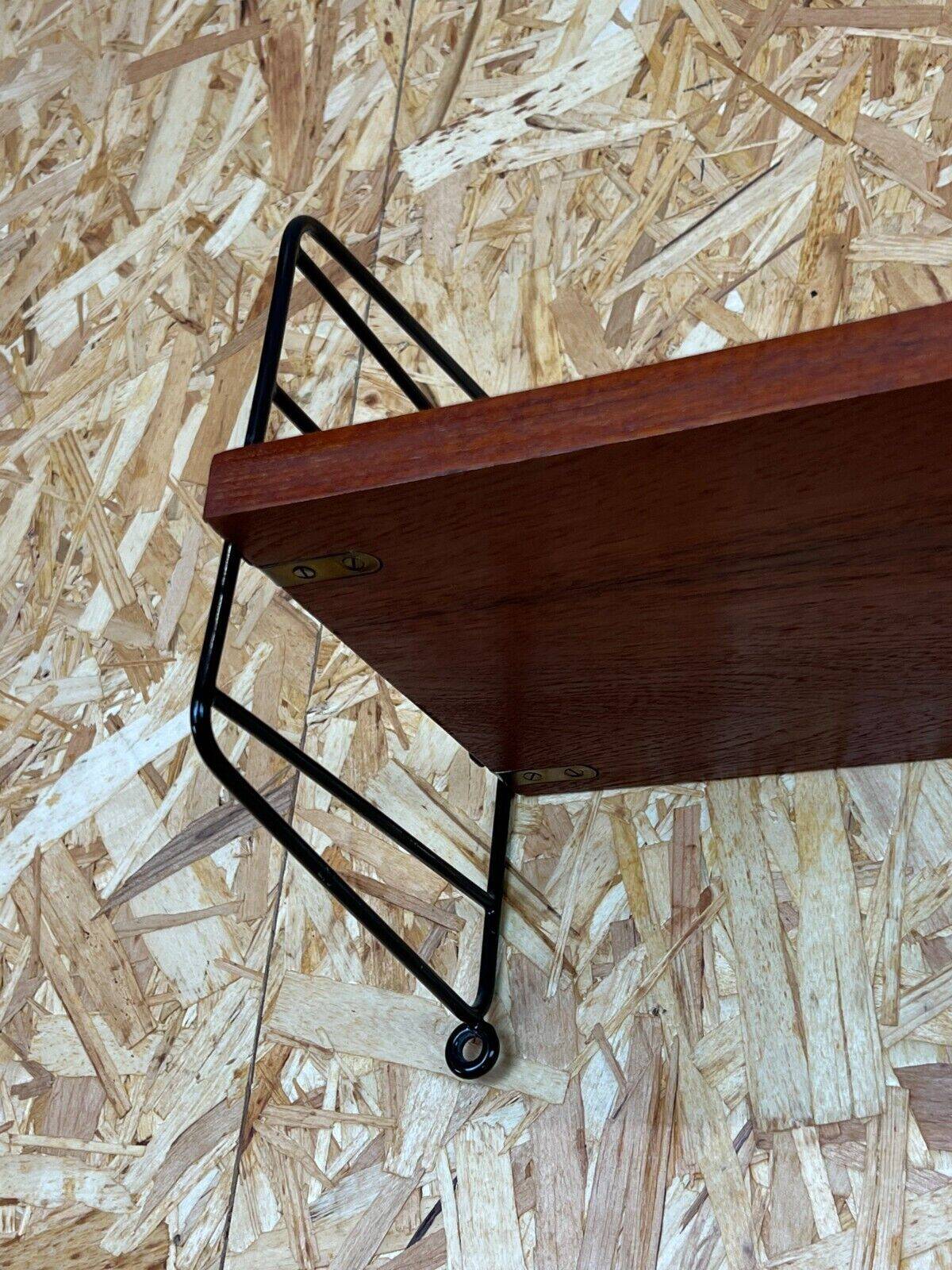 60s 70s teak string shelf module by Kajsa & Nils “Nisse” Strinning Sweden 60s