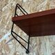60s 70s teak string shelf module by Kajsa & Nils “Nisse” Strinning Sweden 60s