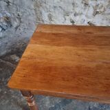 Antique dining table in French cherry wood 1900–1920 – Provincial farmhouse table