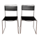Chaises spaghetti