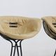 Set of 4 Pan Am dining chairs by Gastone Rinaldi for Rima Italy 1970s