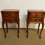Pair of Louis XV style bedside tables