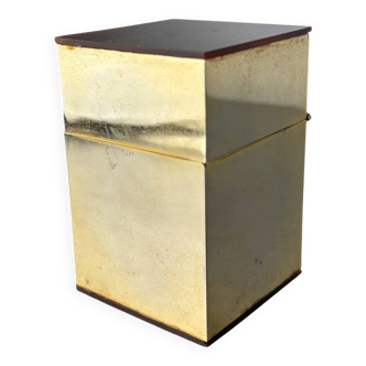 Faux tortoiseshell and mirror Dior style lighter, Italy, 1970s