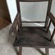 Antique doll's chair