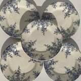 6 Gien dessert plates